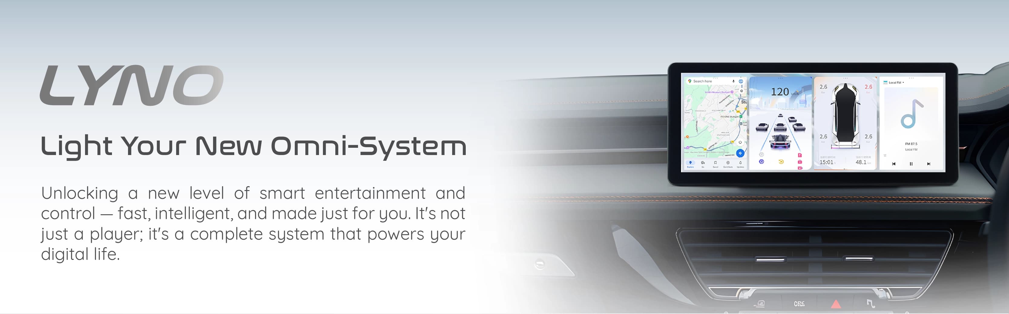 LYNO - Light Your New Omni-System - Smart entertainment and control system for your digital life
